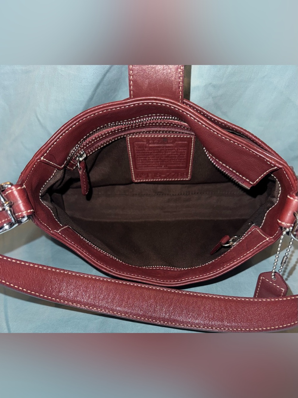 Coach Vintage 7789 Hamptons Hobo Shoulder Bag, Authentic. - Picture 9 of 12